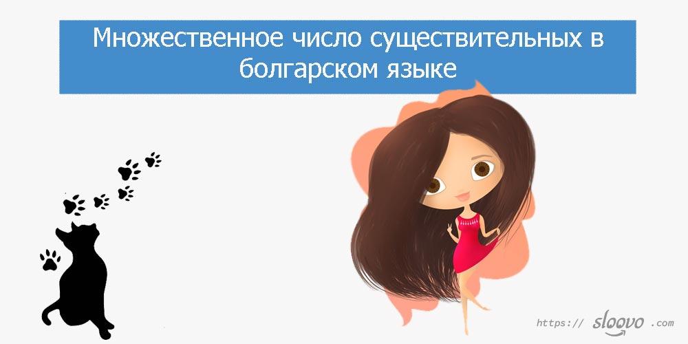 Множественное число существительных в болгарском языке