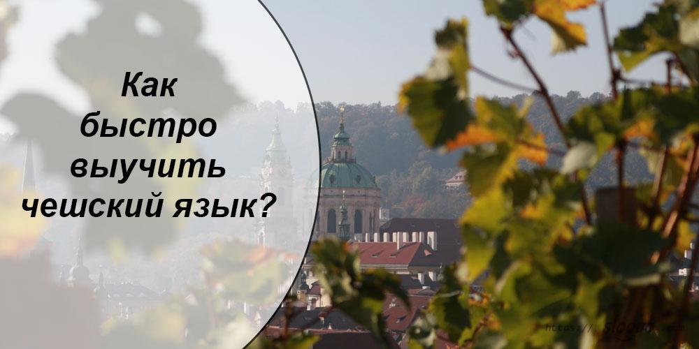 Как быстро выучить чешский язык?