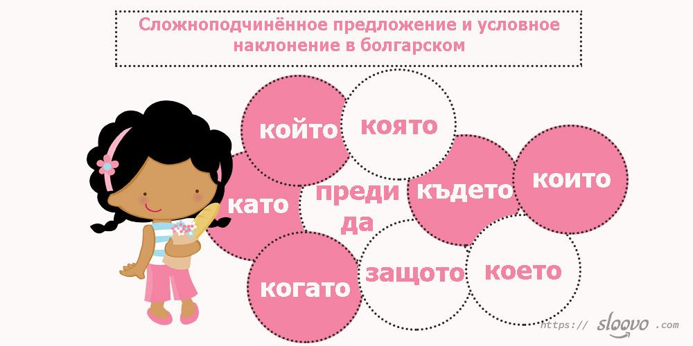 Сложноподчинённое предложение и условное наклонение в болгарском