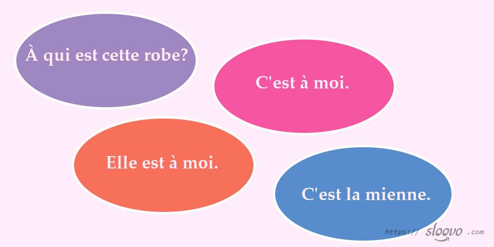 Притяжательные местоимения во французском языке